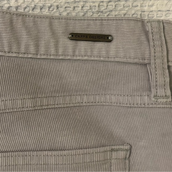 Carve Designs Light Gray Oahu 4” Shorts - Picture 3 of 5